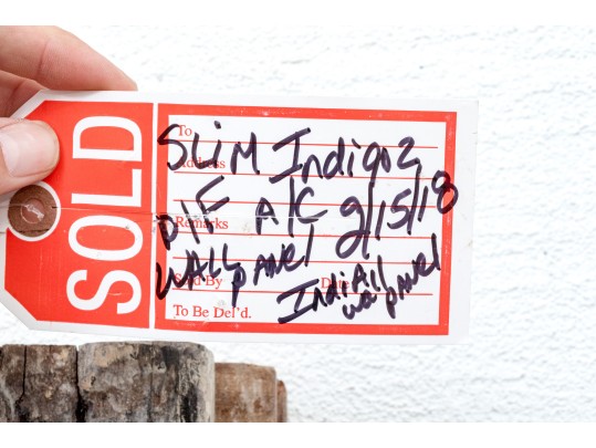 Vintage Framed Indian Carved Door Panel 