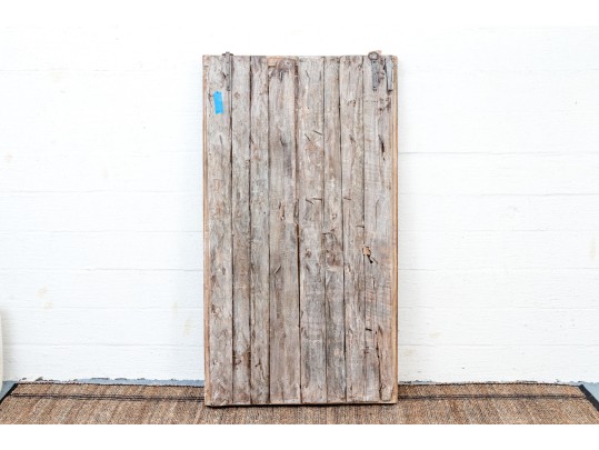 Vintage Framed Indian Carved Door Panel 