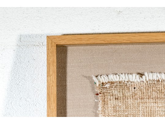 Framed Antique Rug (Original Purchase $1080)