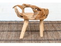 Awesome Naturalistic Teak Accent Chair