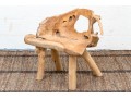 Awesome Naturalistic Teak Accent Chair