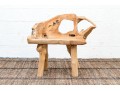 Awesome Naturalistic Teak Accent Chair