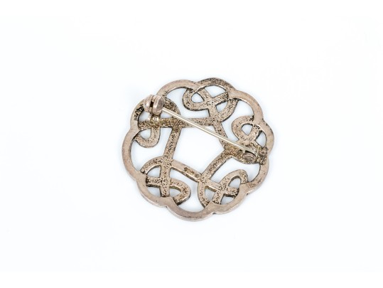 Assorted Lot Of Sterling And 800 Silver Celtic Motif Jewelry Pieces