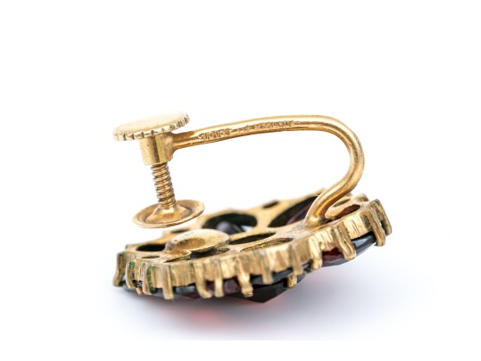 14k Yellow Gold Set Of Two Pairs Of Vintage Screwback Earrings