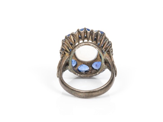 Sterling Silver Striking Collection Of Assorted Ultra Chunky Motif Rings, Size 6.5