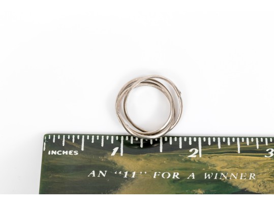 Sterling Silver Eclectic Collection Of Assorted Rings, Size 5