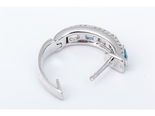 14k And 10k Gold Set Of Lever Back Style Earrings, As Is Condition