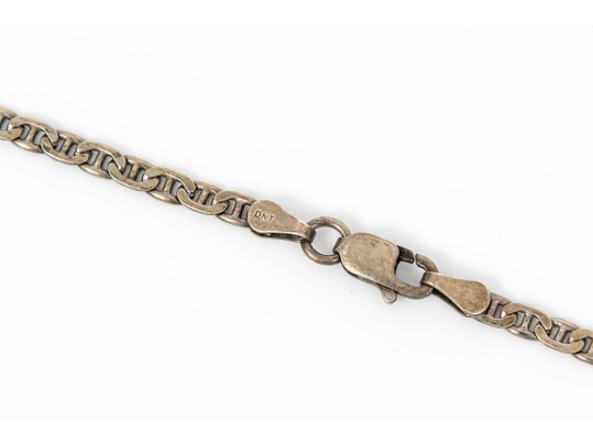 Pair Of Striking Sterling Malachite Jewelry Pieces, Assorted Motifs