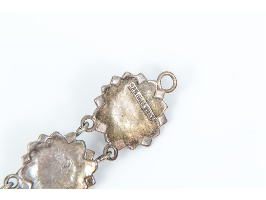 Sterling Silver Assorted Lot Of Fun Colorful Synthetic Cat's Eye Jewelry Pieces