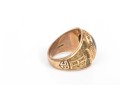 10k Yellow Gold School Ring, Size 8