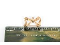 14k Yellow Gold Pretty Vintage Bow Pin
