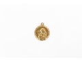 14k Yellow Gold Lovely Guardian Angel Charm