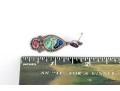 Pair Of Beautiful Sterling Silver And Abalone Jewelry Pieces, Assorted Motifs