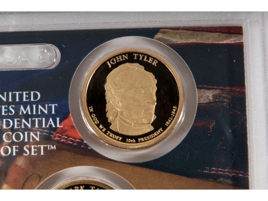 United States Mint Presidential Dollar Coin Proof Sets (4 Sets) 
