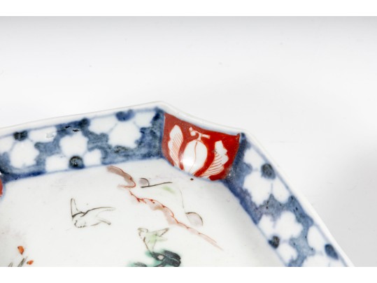 Two Vintage Imari Porcelain Plates