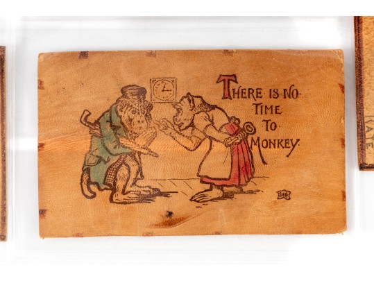 20th Century Leather Postcards