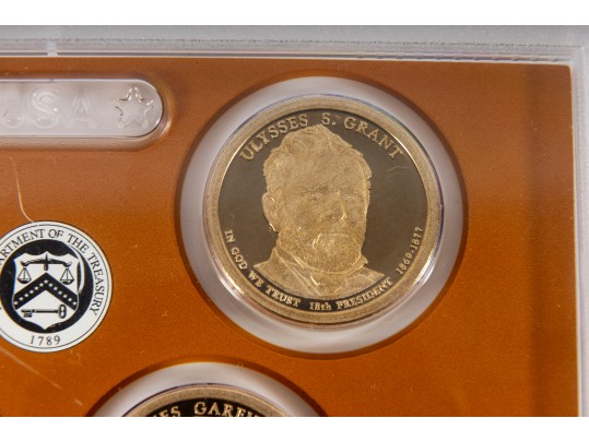 United States Mint Presidential Dollar Coin Proof Sets (4 Sets) 