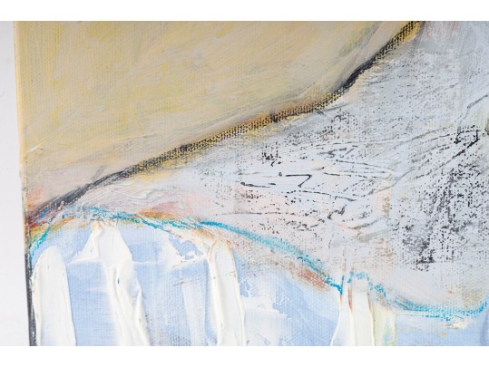 Rainy Elliott Original Acrylic On Canvas Portrait