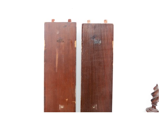 1940's Mahogany Twin Size Poster Bed