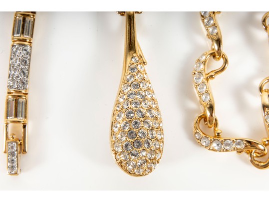 Mixed Swarovski Crystal Gold-plated Jewelry 