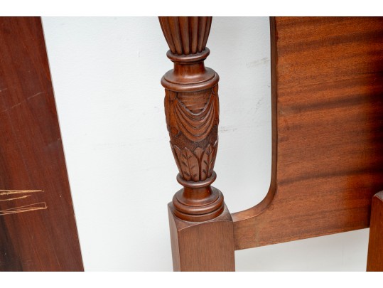 1940's Mahogany Twin Size Poster Bed