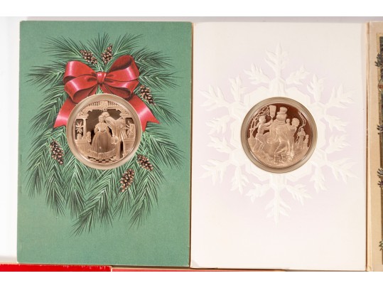 Frankin Mint Holiday Card Coins (9 Count)