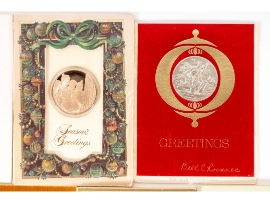 Frankin Mint Holiday Card Coins (9 Count)