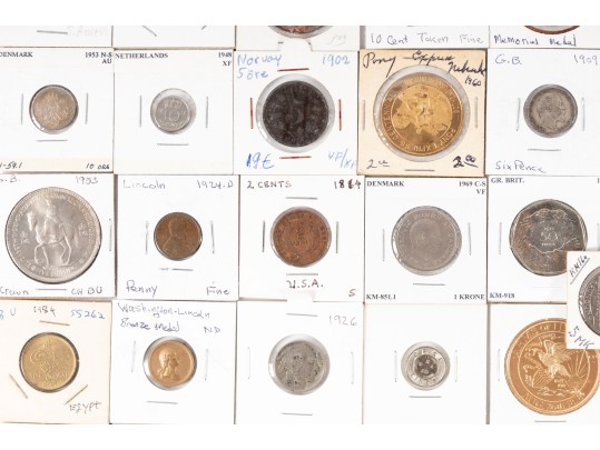 100+ World Coins 