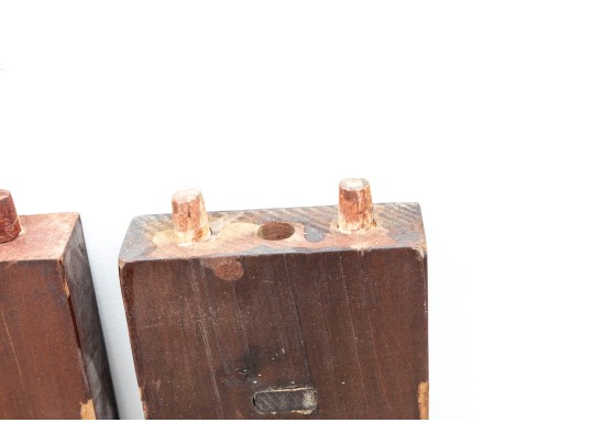 1940's Mahogany Twin Size Poster Bed