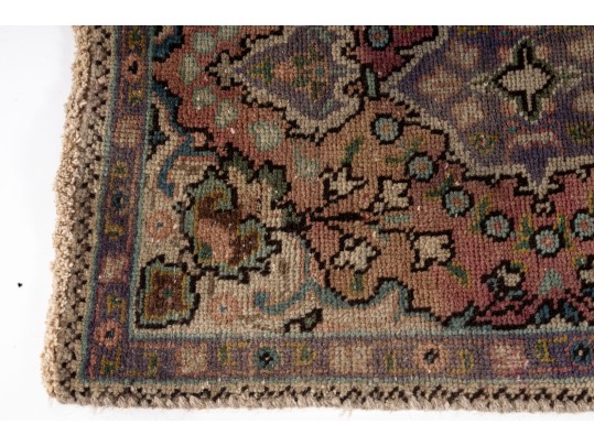 Small Tribal Entry Rug (1'6