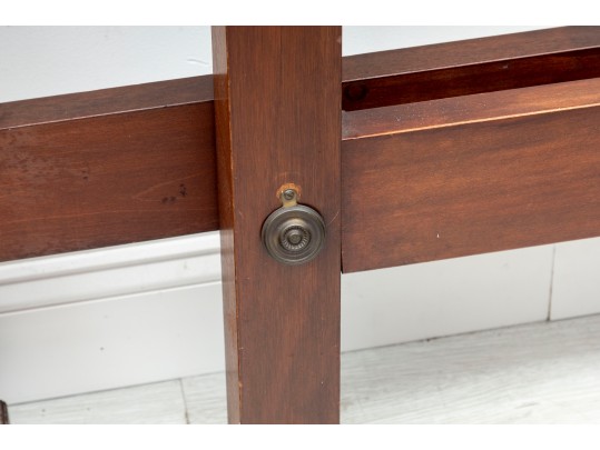 1940's Mahogany Twin Size Poster Bed