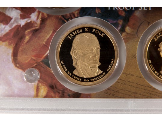 United States Mint Presidential Dollar Coin Proof Sets (4 Sets) 