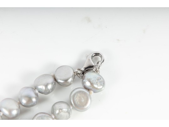 Baroque Pearl Necklace And Bracelets 