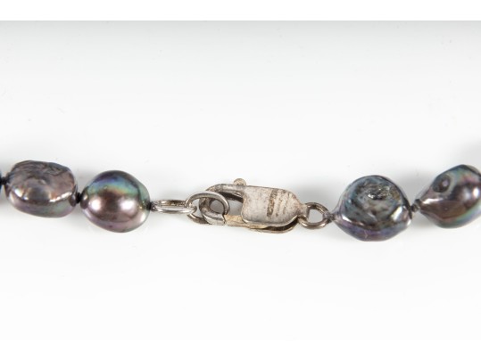 Iridescent Black Cultured Pearl Fashion Accessories 