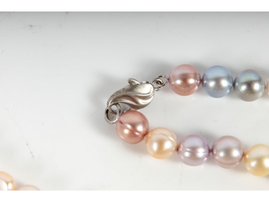 Stunning Multi-Colored Cultured Pearl Necklaces & Bracelets