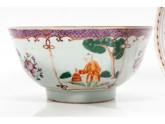 Misc Antique Chinese Porcelain Plates & Bowls