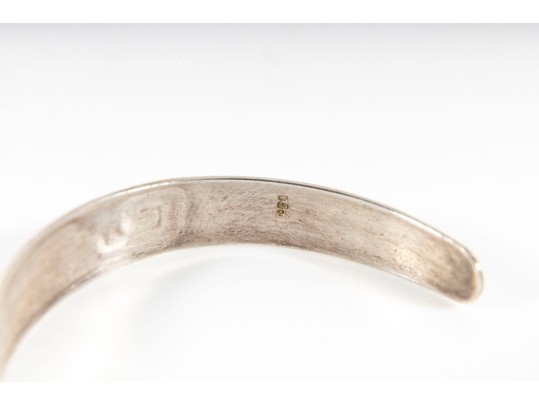 950 Silver Tribal Cuff Bangle