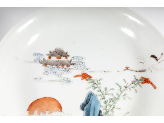 Two Vintage Imari Porcelain Plates