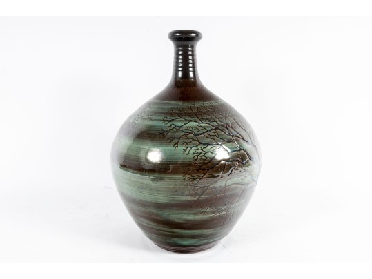 Michael Mahan Wood-Kiln Pottery Jug