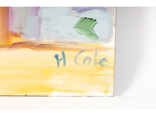 Hannah Cole Buie (American, B. 1955) Oil On Board Still Life Painting