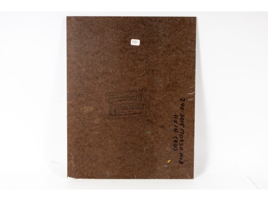 Hannah Cole Buie (American, B. 1955) Oil On Board Still Life Painting