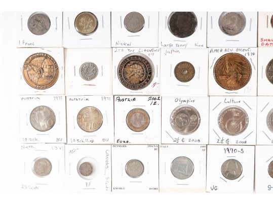 100+ World Coins 
