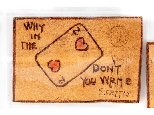 20th Century Leather Postcards