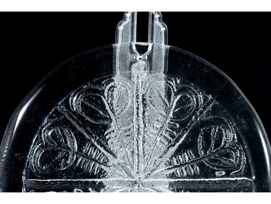 Art Glass Tray & Decorative Pressed Glass Trivet