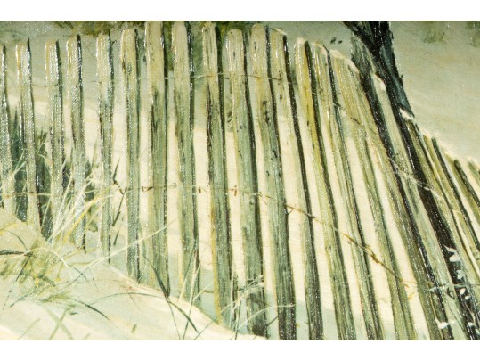 Carolyn Blish (American, B. 1928) Original Oil On Canvas Landscape