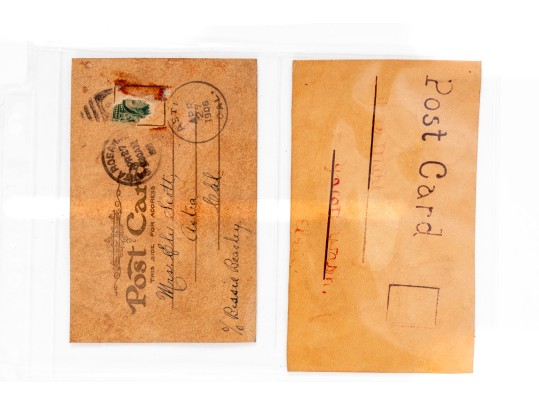 20th Century Leather Postcards