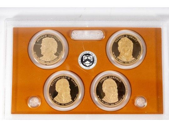 United States Mint Presidential Dollar Coin Proof Sets (4 Sets) 