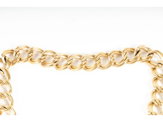 Givenchy Gold-tone Chain Link Necklace