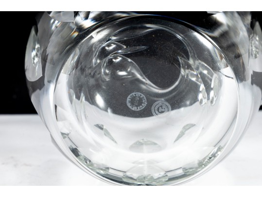 St Louis Compagnie Generale Transatlantique Cut Glass 48 Oz Pitcher