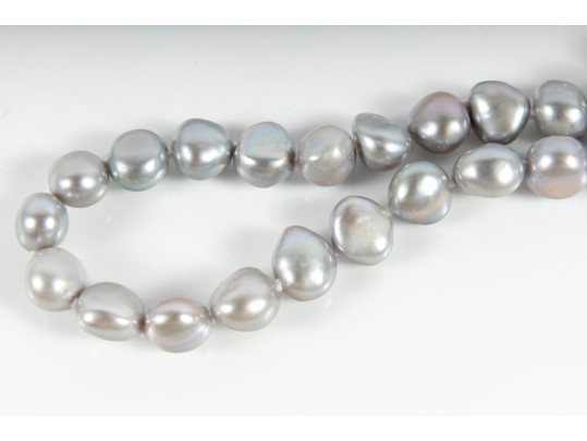 Baroque Pearl Necklace And Bracelets 
